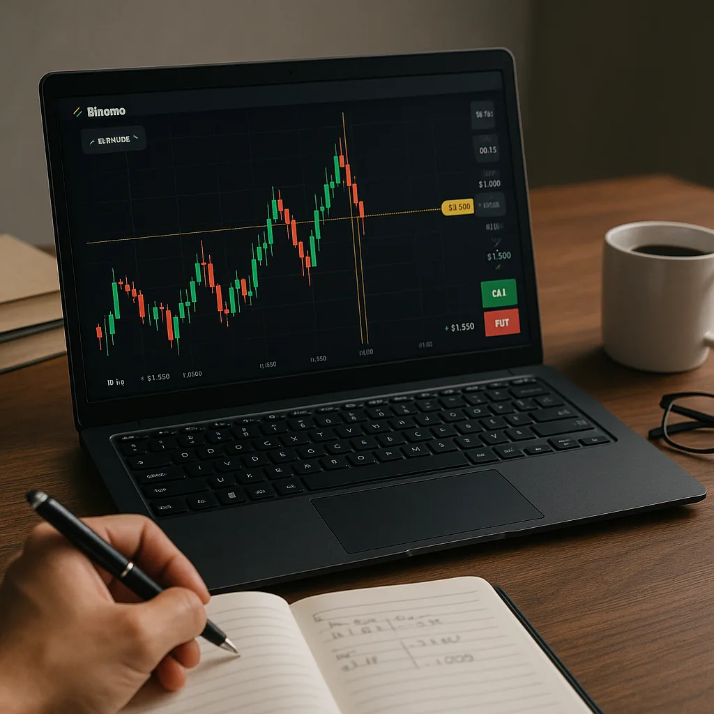 Binomo binary options strategies