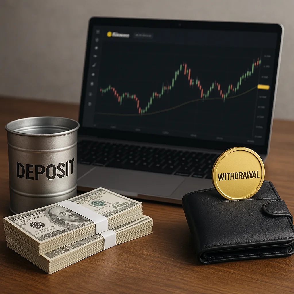 Binomo deposit and withdrawal guide