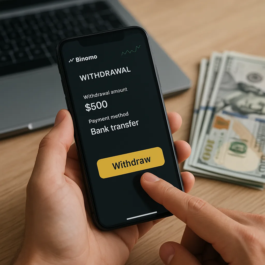 Binomo withdrawal guide