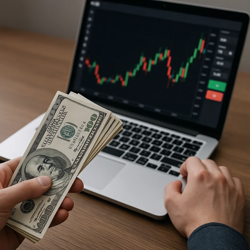 How to withdraw money from Binomo