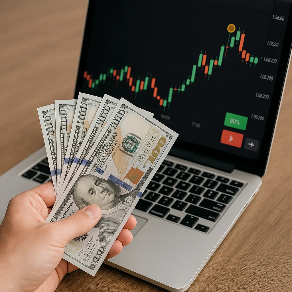 How to withdraw money from Binomo