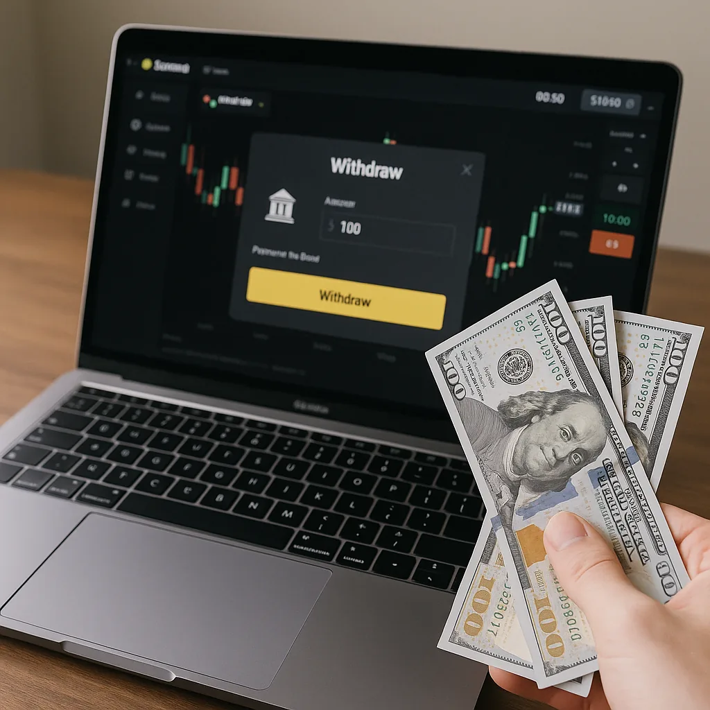 How to Withdraw Money from Binomo