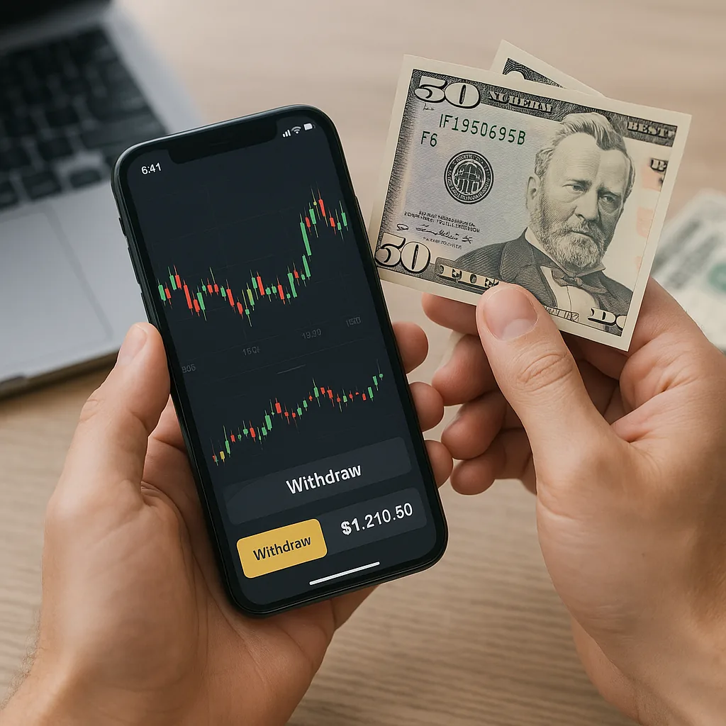 How to withdraw money from Binomo