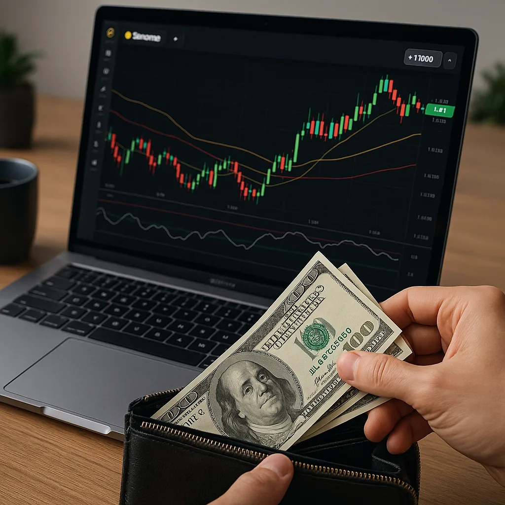 How to withdraw money from Binomo