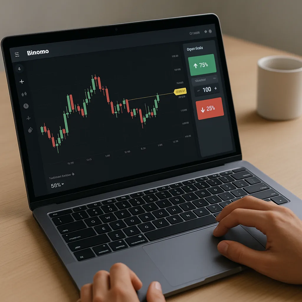 Binomo platform tutorial